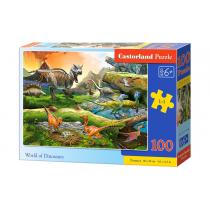 puzzle 100 komada svijet dinosaura