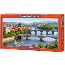 Puzzle 4000 komada mostovi na Vltavi