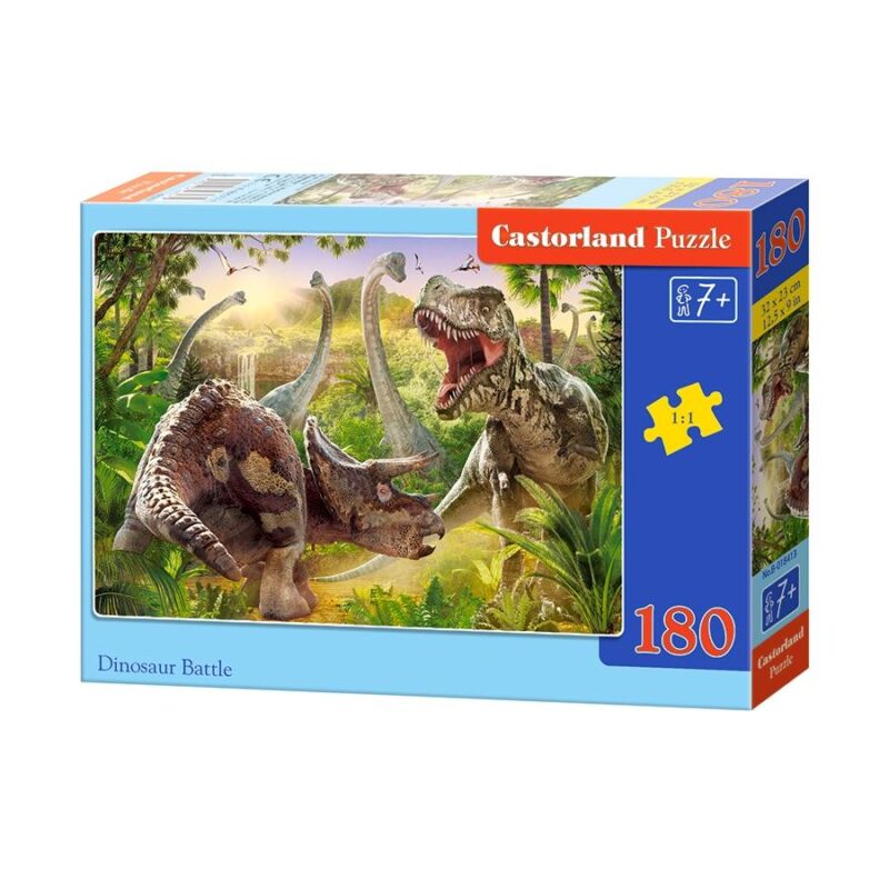 puzzle 180 komada bitka dinosaura