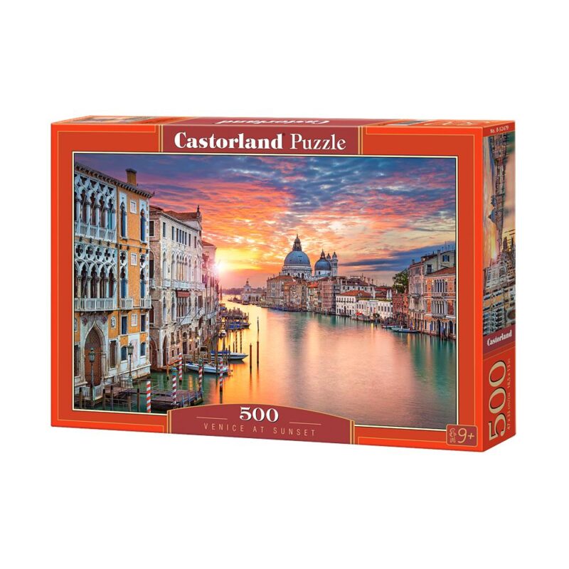 puzzle 500 komada venecija zalazak sunca