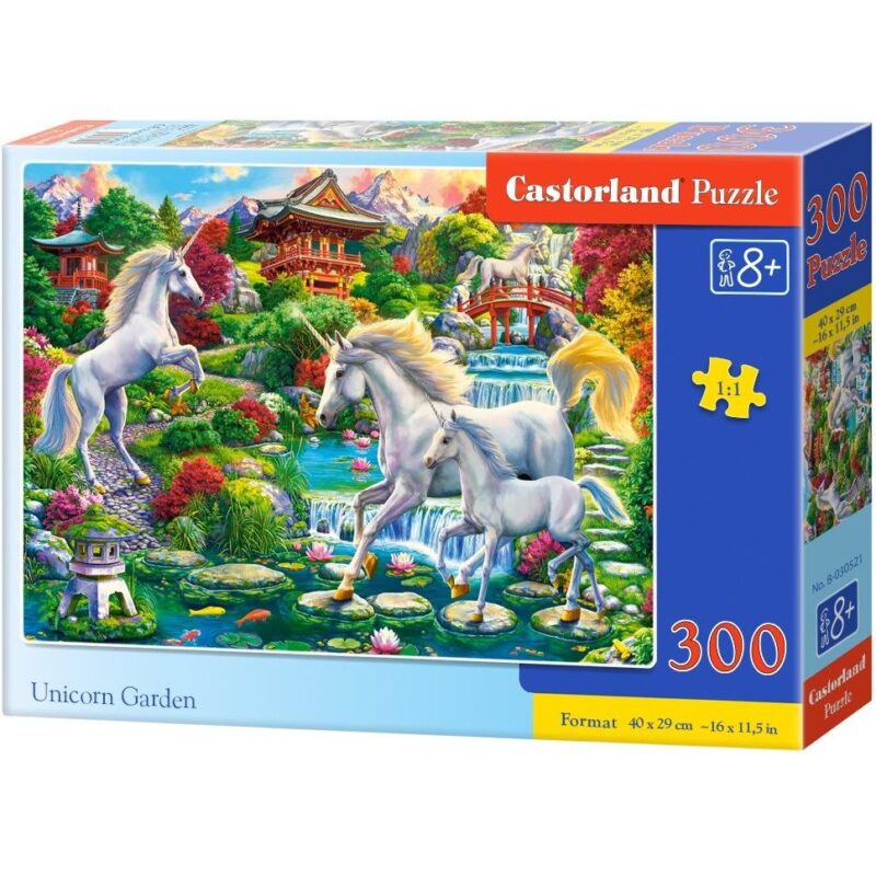 Puzzle 300 kom  Unicorn Garden