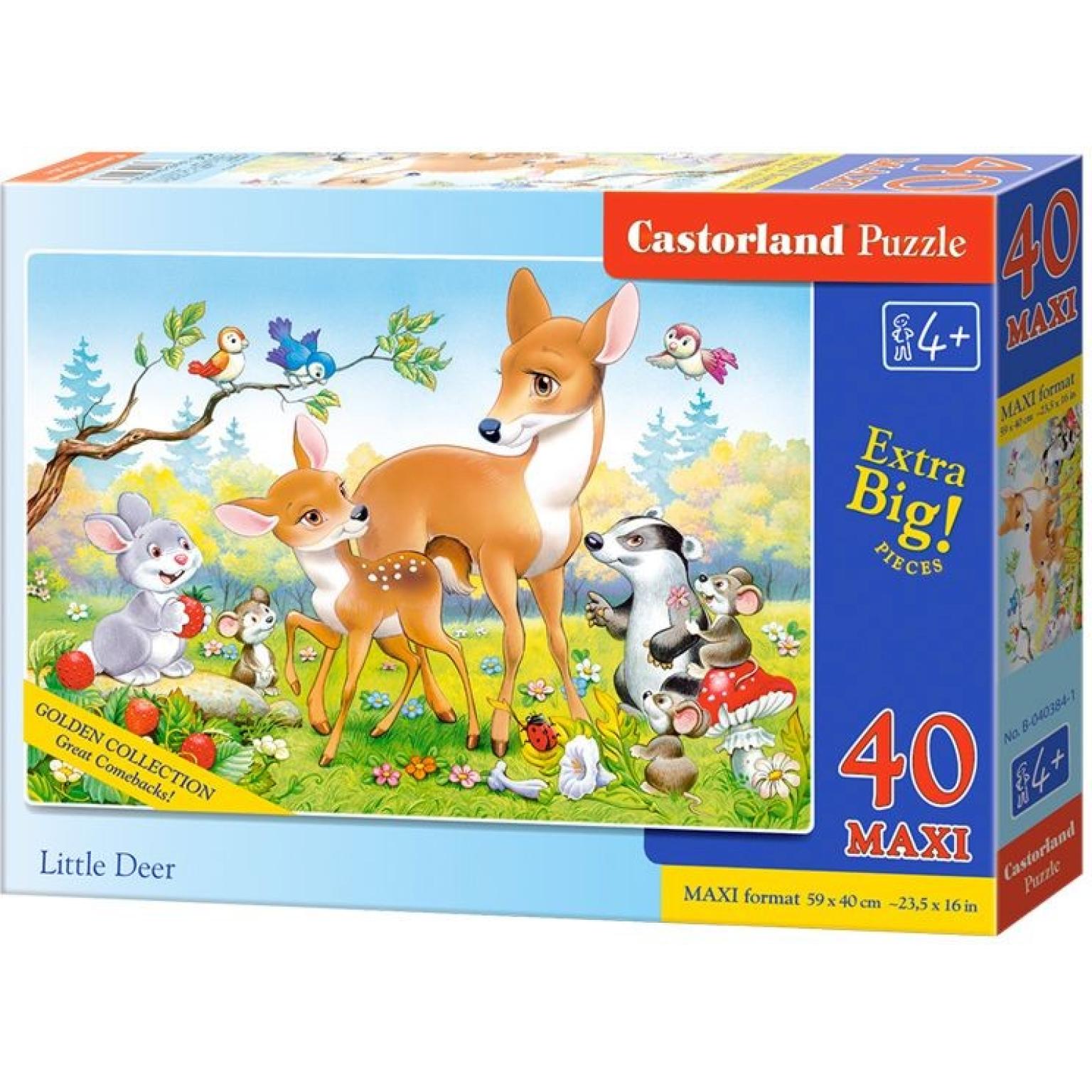 Puzzle 40 kom maxi Little Deer