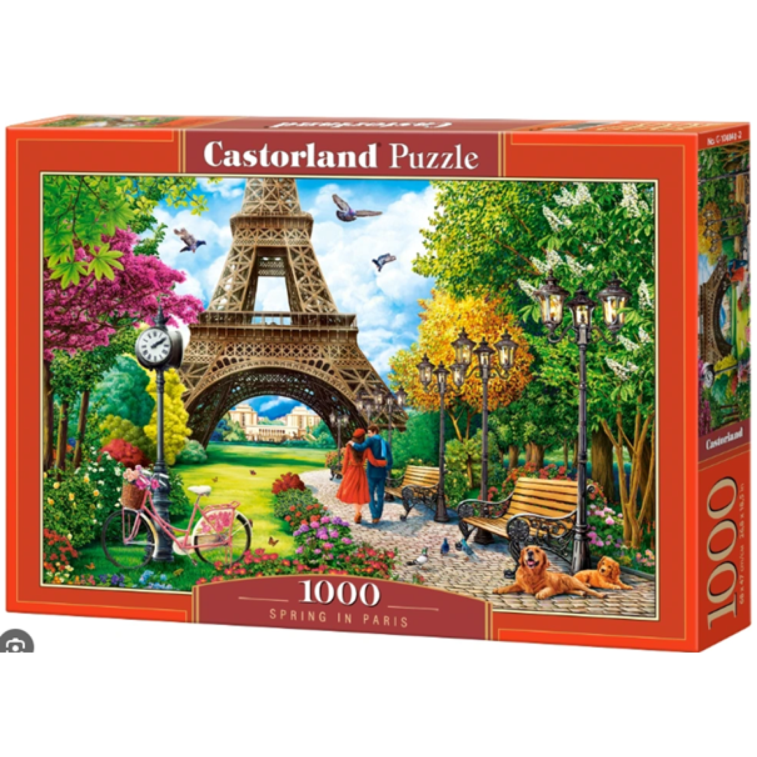 PUZZLE 1000 KOM PROLJEĆE U PARIZU