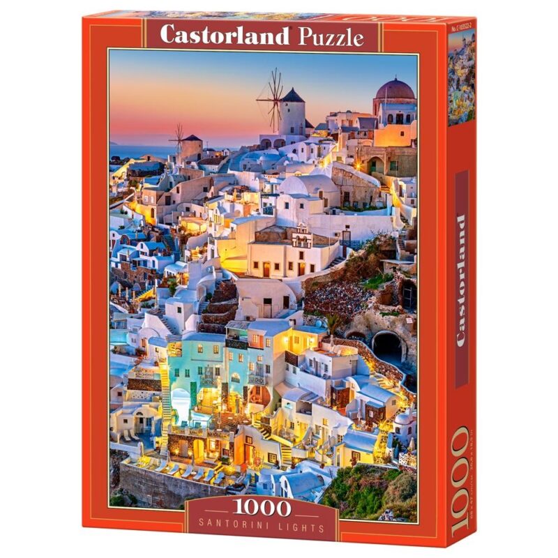 PUZZLE 1000 KOM SVJETLA SANTORINIJA