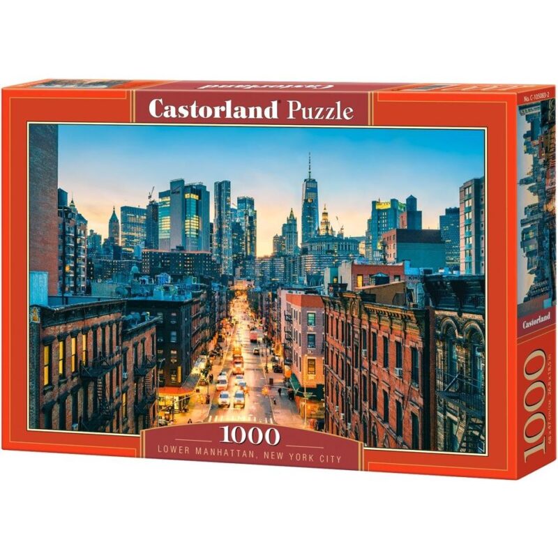 PUZZLE 1000 KOMADA DONJI MANHATTAN NEW YORK