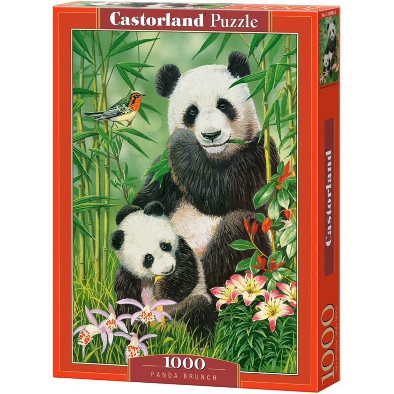 PUZZLE 1000 KOMADA DVIJE PANDE