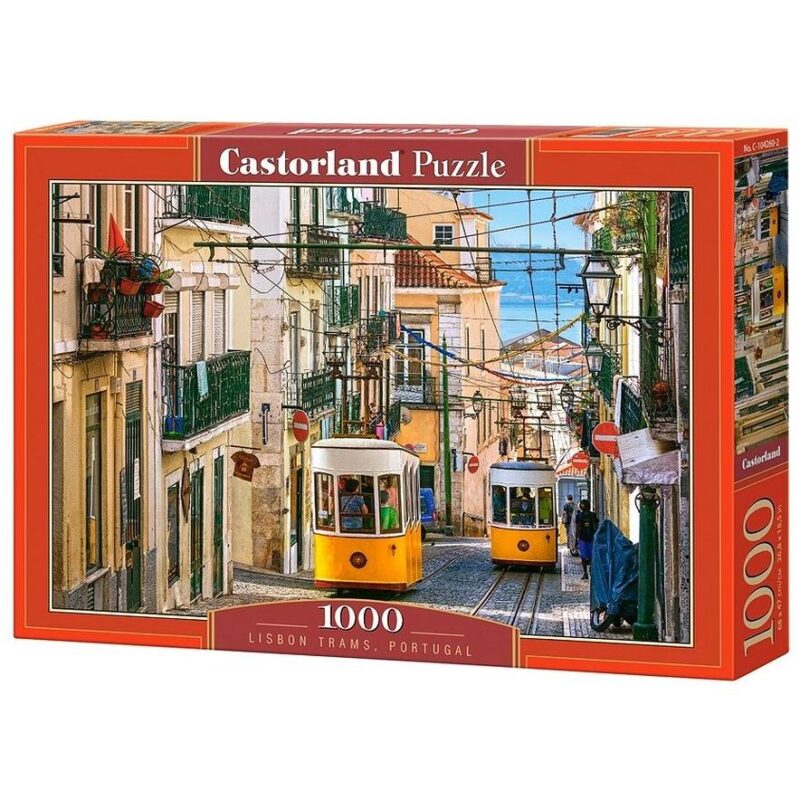 PUZZLE 1000 KOMADA TRAMVAJI U LISABONU