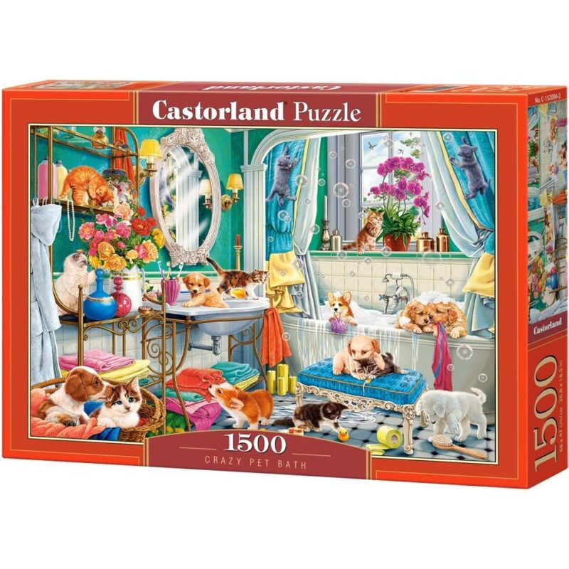 PUZZLE 1500 KOM LUDA KUPKA ZA KUĆNE LJUBIMCE