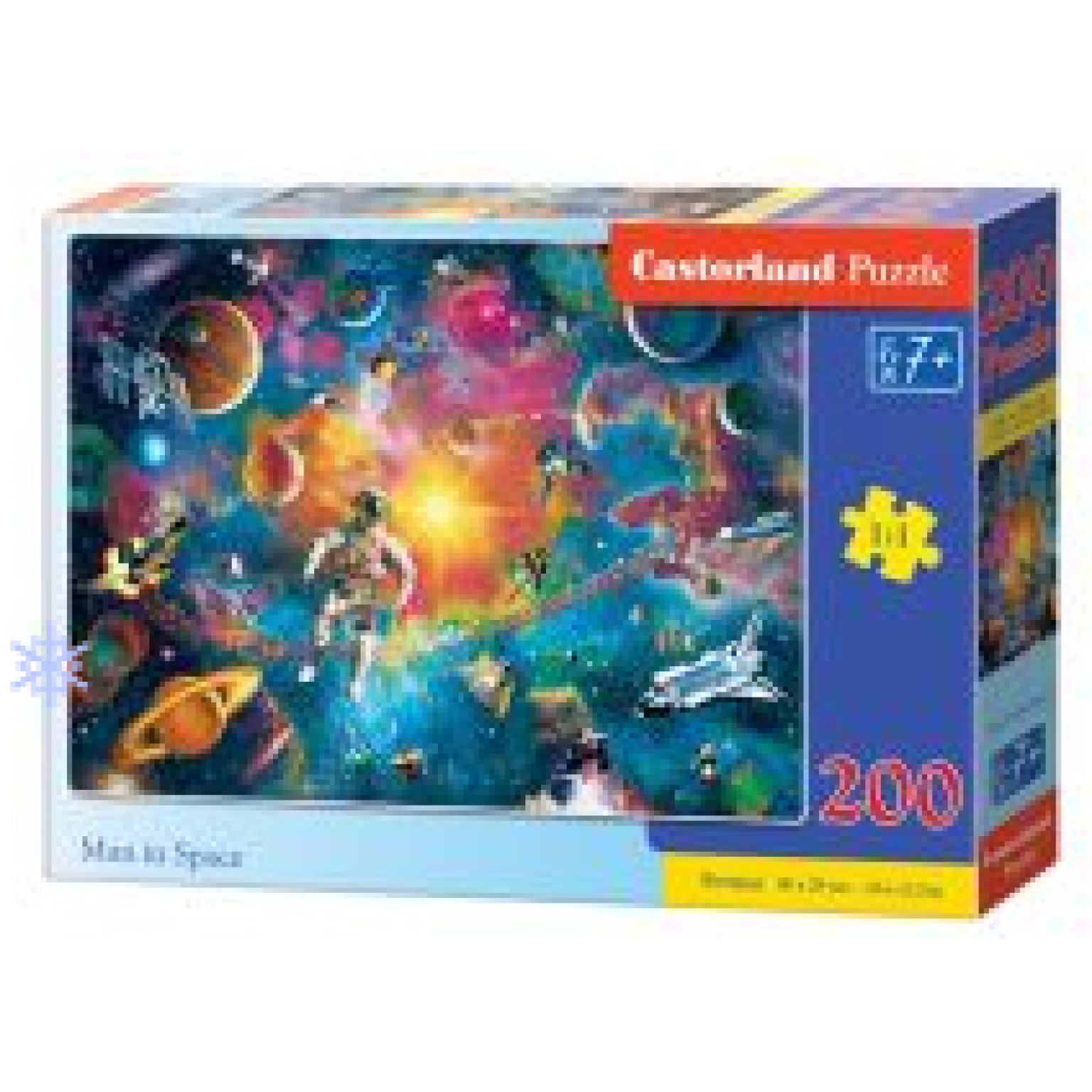 PUZZLE 200 KOM ČOVJEK U SVEMIRU