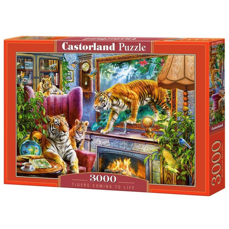 PUZZLE 3000 KOM TIGROVI