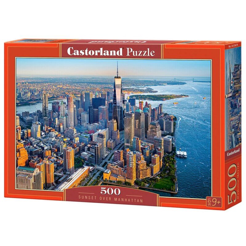 PUZZLE 500 KOM ZALAZAK SUNCA NAD MANHATTANOM